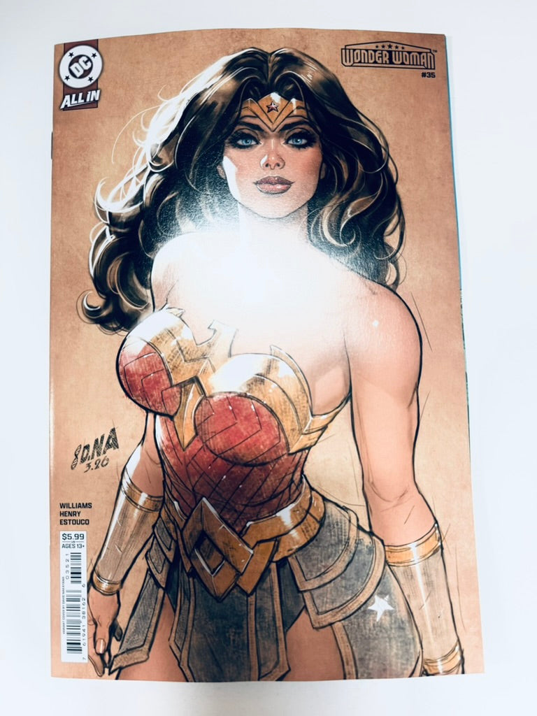 WONDER WOMAN #35 NM Cover B David Nakayama Variant