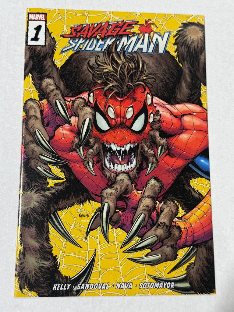 SAVAGE SPIDER-MAN #1 NM Todd Nauck Walmart Exclusive Variant