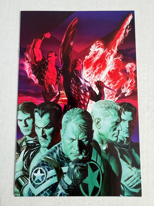 INVADERS NOW #1 VF+ Alex Ross Virgin Variant LTD 999