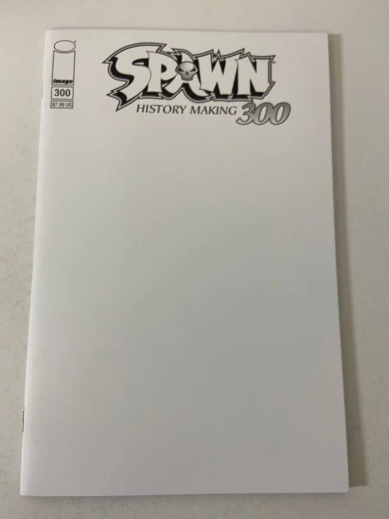 SPAWN #300 NM Blank Variant 1ST APPEARANCE