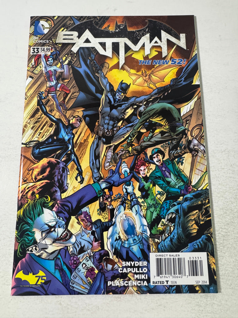 BATMAN #33 Vol 2 NM Bryan Hitch Variant