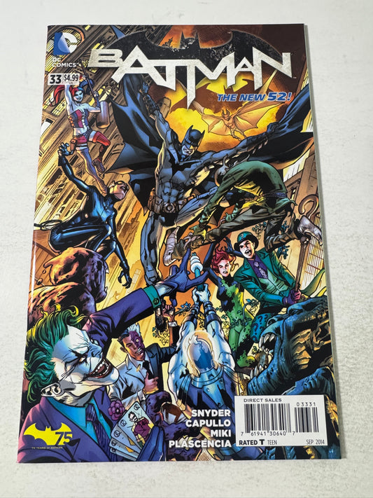 BATMAN #33 Vol 2 NM Bryan Hitch Variant