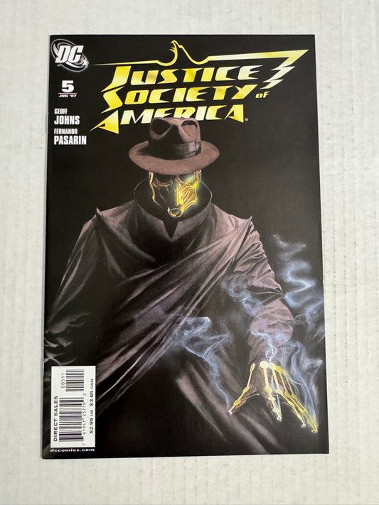 JUSTICE SOCIETY OF AMERICA #5 Vol 3 Alex Ross Cover
