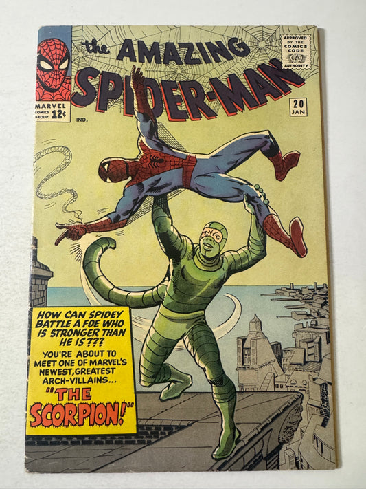 AMAZING SPIDER-MAN #20 FN 1ST APPEARANCE
