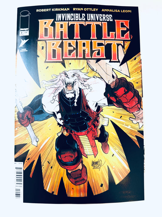 INVINCIBLE UNIVERSE: BATTLE BEAST #6 NM 3rd Print David Lafuente