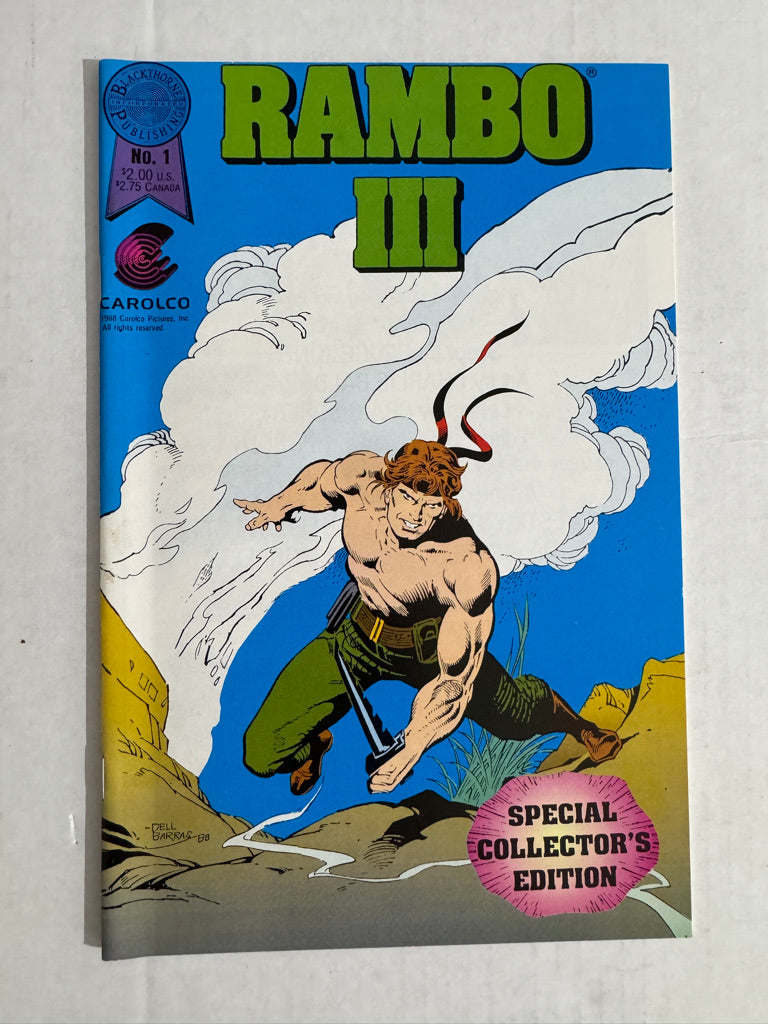 RAMBO III #1 FN 1ST APPEARANCE