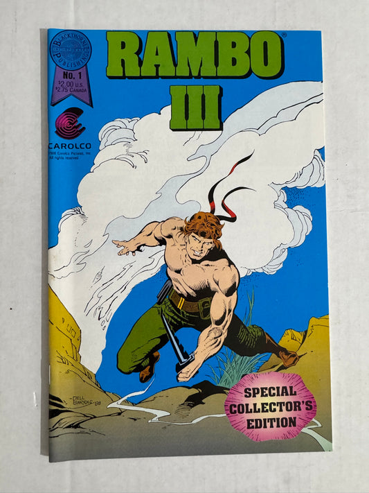 RAMBO III #1 FN 1ST APPEARANCE