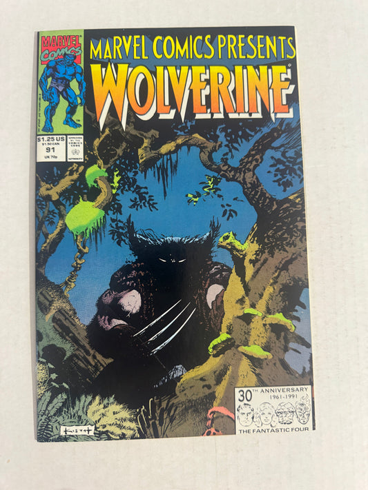 MARVEL COMICS PRESENTS #91 VF Sam Kieth Cover