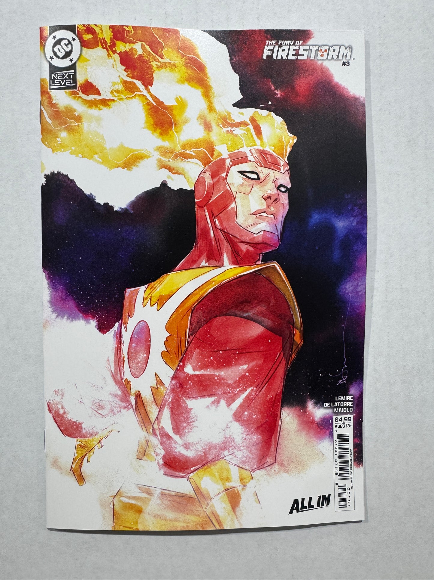 FURY OF FIRESTORM #3 NM Dustin Nguyen Variant