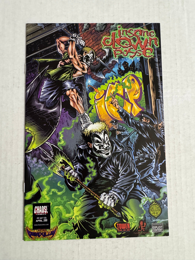 INSANE CLOWN POSSE #2 VF+ Tower Records Exclsuive Variant