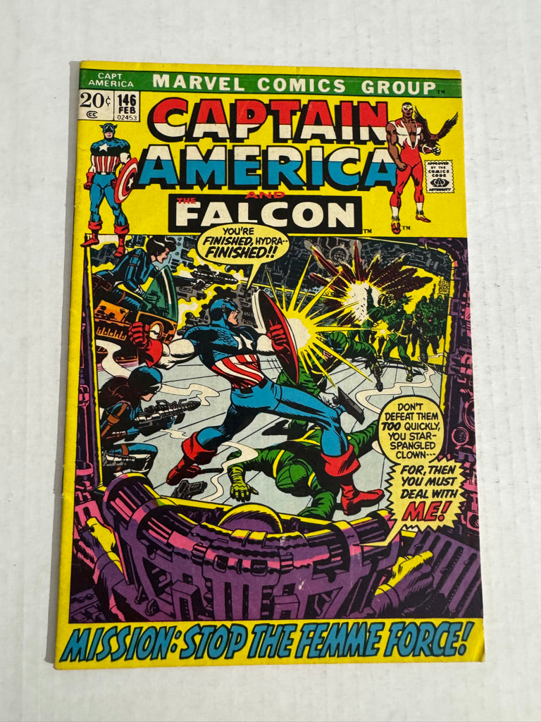 CAPTAIN AMERICA #146 VG/FN