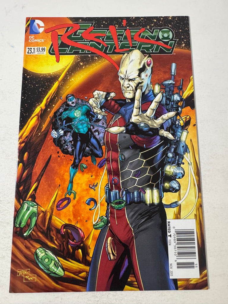 GREEN LANTERN #23.1 Relic Vol 5 NM- NEWSSTAND