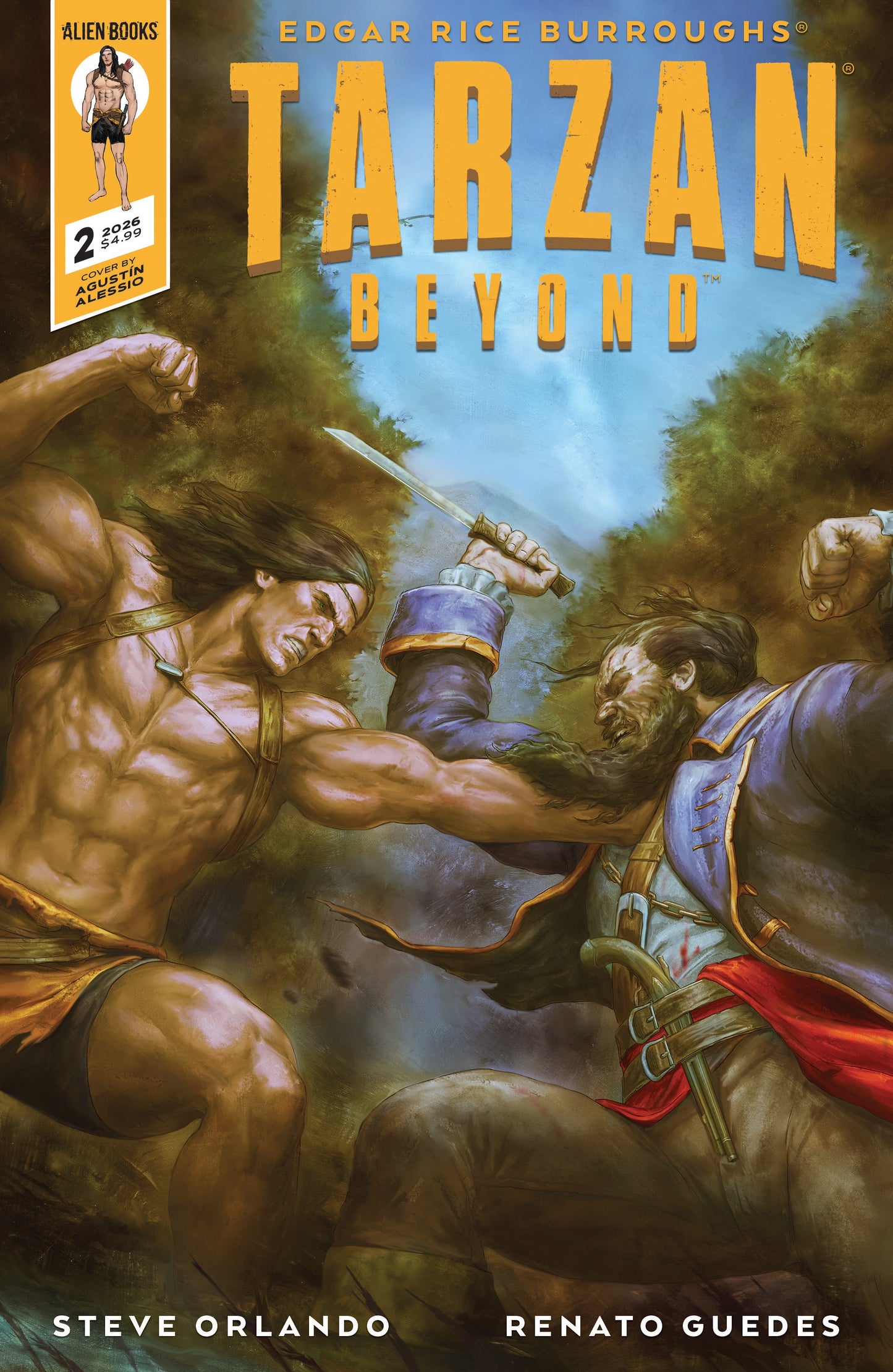 PRE-SALE: Tarzan Beyond #2 Cover A (Alessio)