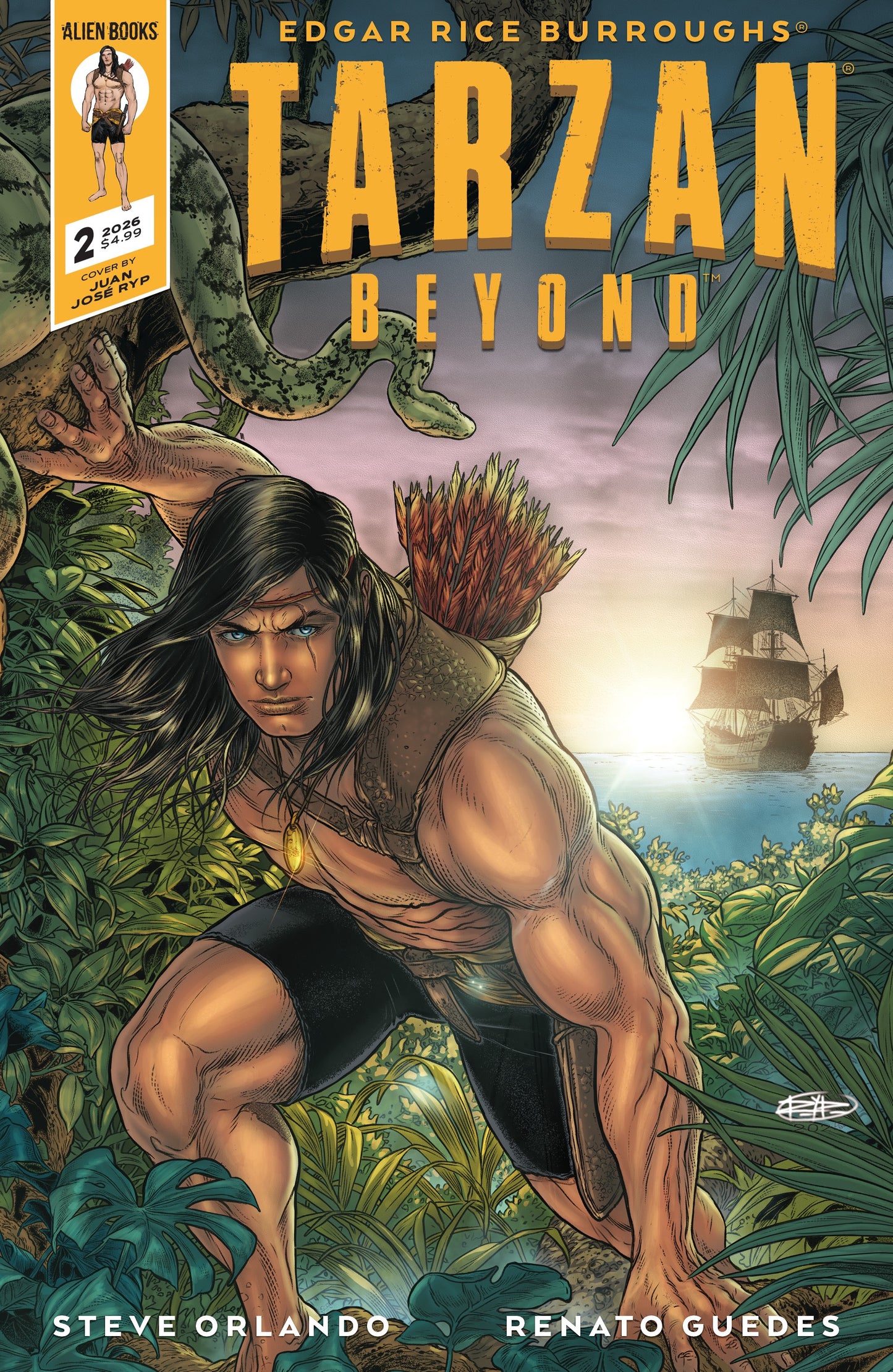 PRE-SALE: Tarzan Beyond #2 Variant B (Ryp)