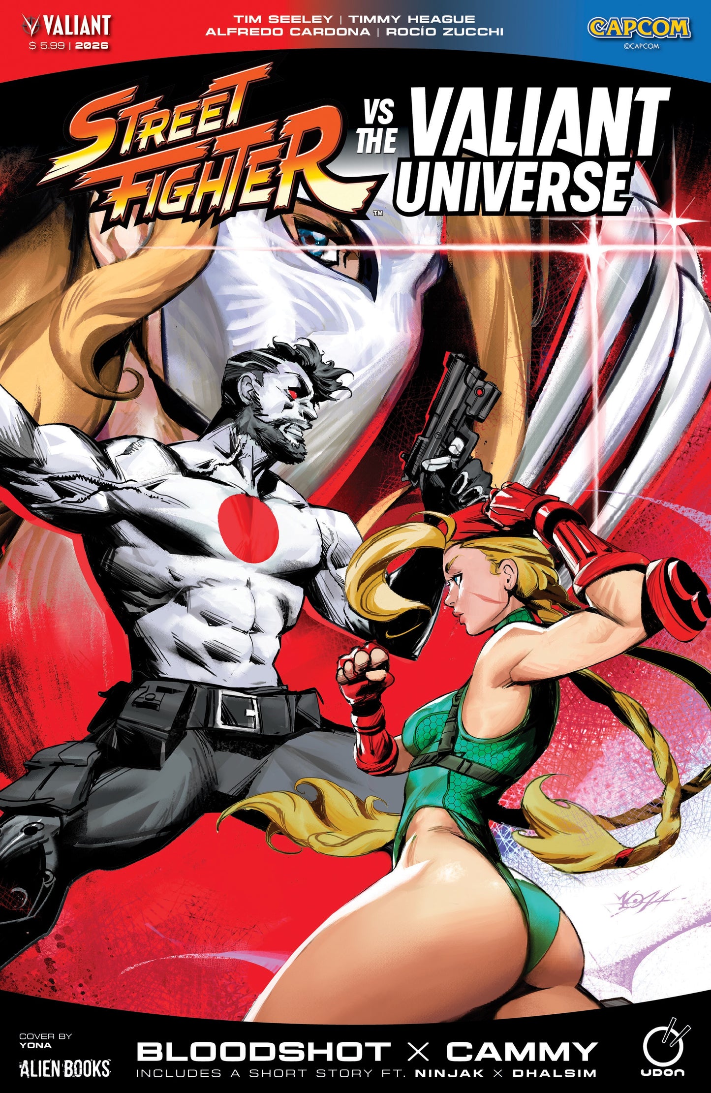 PRE-SALE: Street Fighter Vs. The Valiant Universe Special Variant B (Yonas)