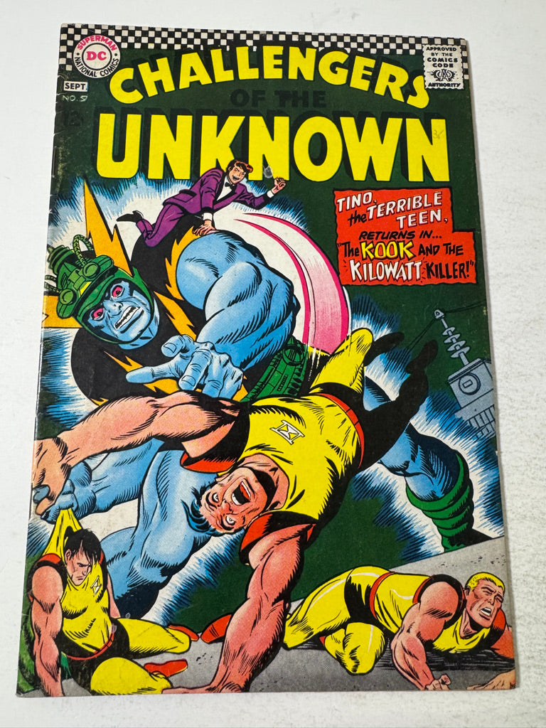 CHALLENGERS OF THE UNKNOWN #57 VG
