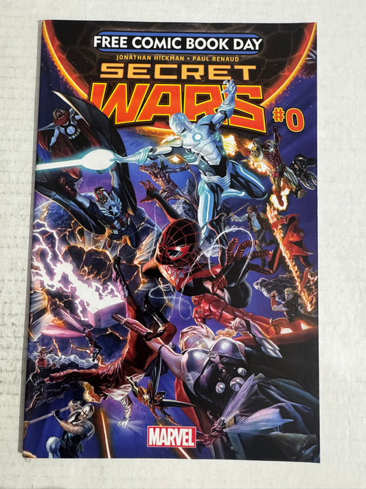 SECRET WARS #0 NM FCBD Alex Ross Cover