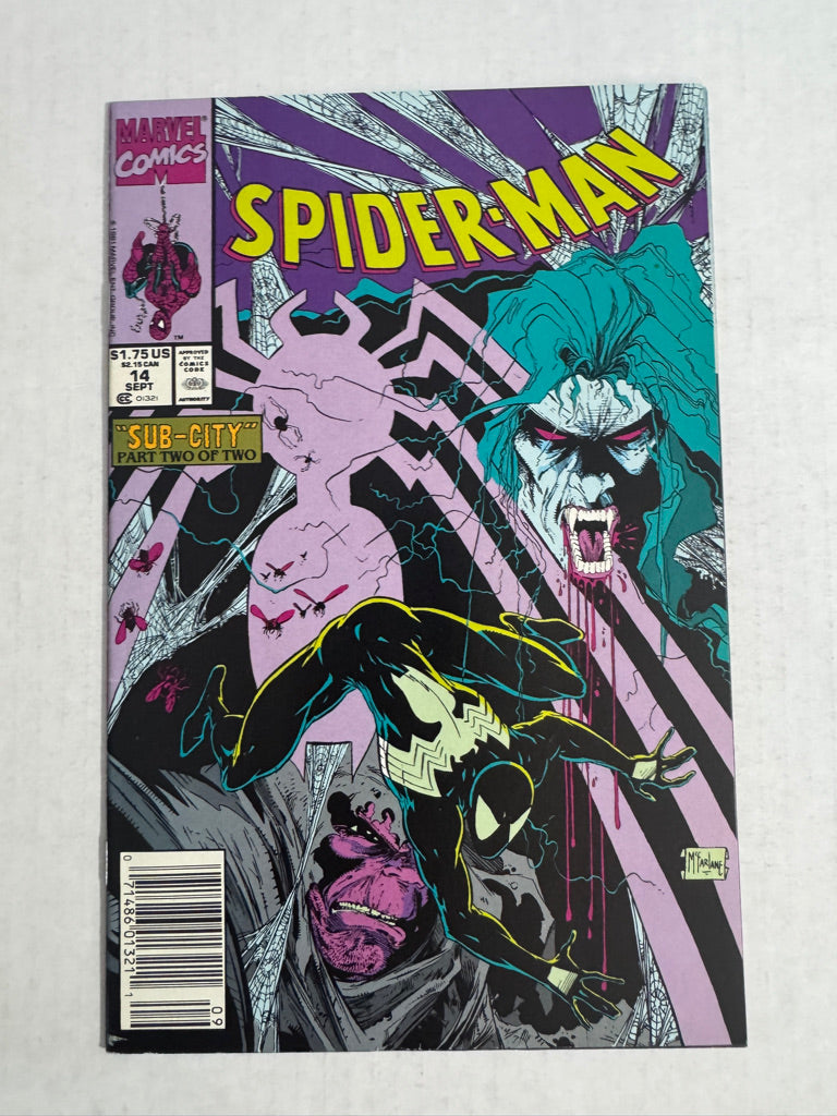 SPIDER-MAN #14 VF+ Todd McFarlane Cover NEWSSTAND