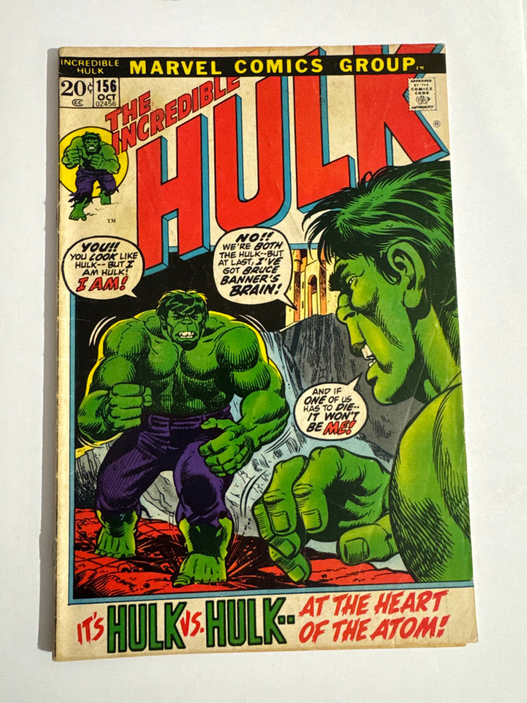 INCREDIBLE HULK #156 VG  1ST APPEARANCE
