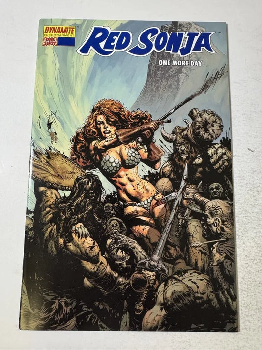 RED SONJA One More Day NM Blue Foil Variant LTD 500