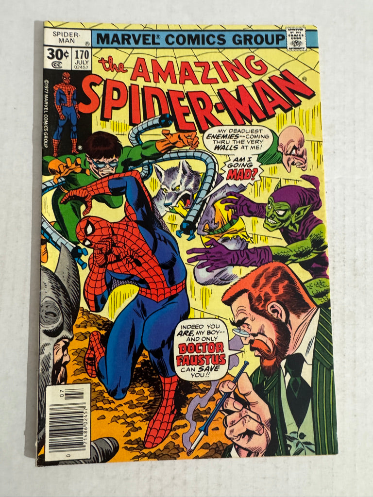 AMAZING SPIDER-MAN #170 VF-
