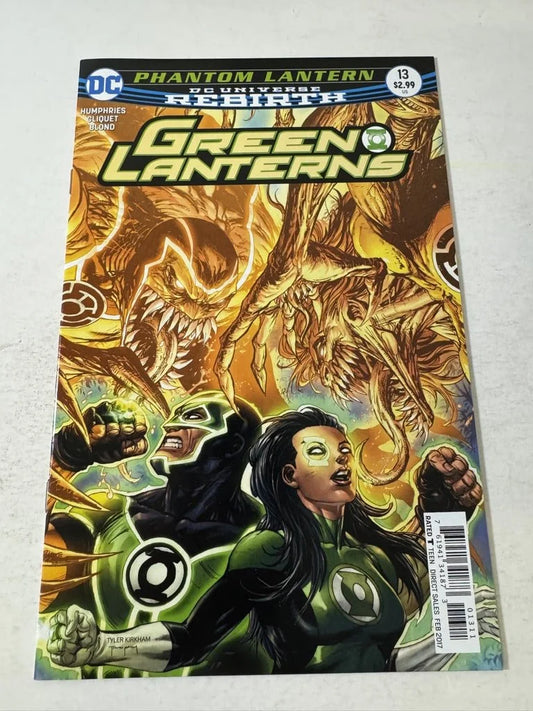 GREEN LANTERNS #13 NM Tyler Kirkham Cover