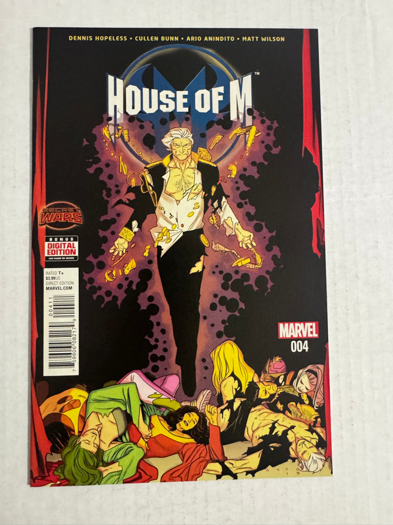 HOUSE OF M Secret Wars #4 NM