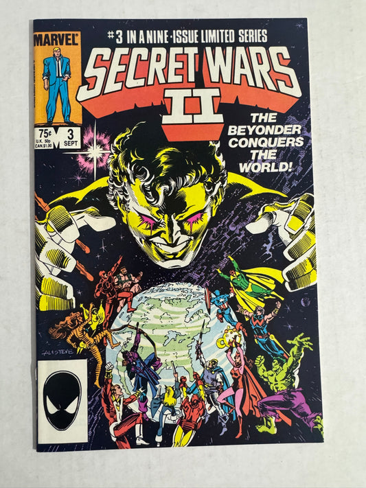 SECRET WARS II #3 NM  1ST APPEARANCE