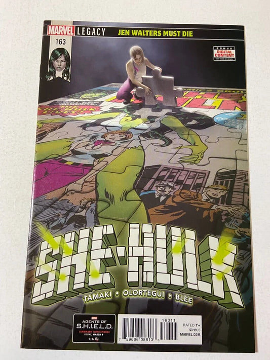 SHE-HULK #163 NM-  Rahzzah Cover