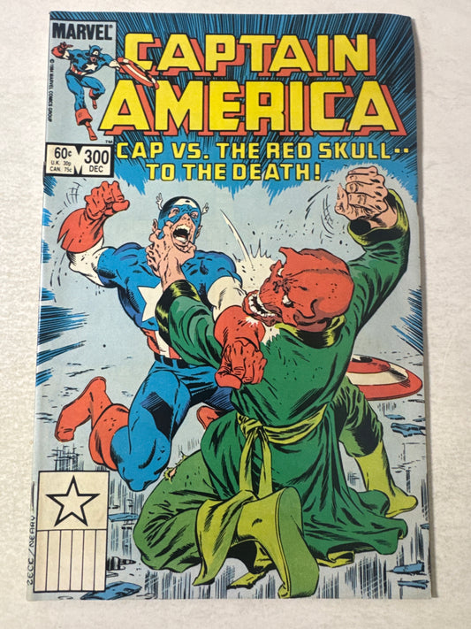 CAPTAIN AMERICA #300 VF Mike Zeck Cover
