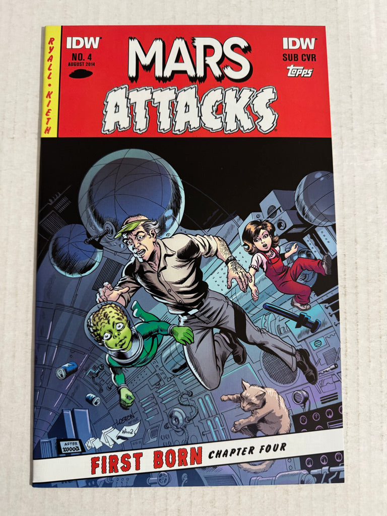 MARS ATTACKS #4 NM SUB Variant
