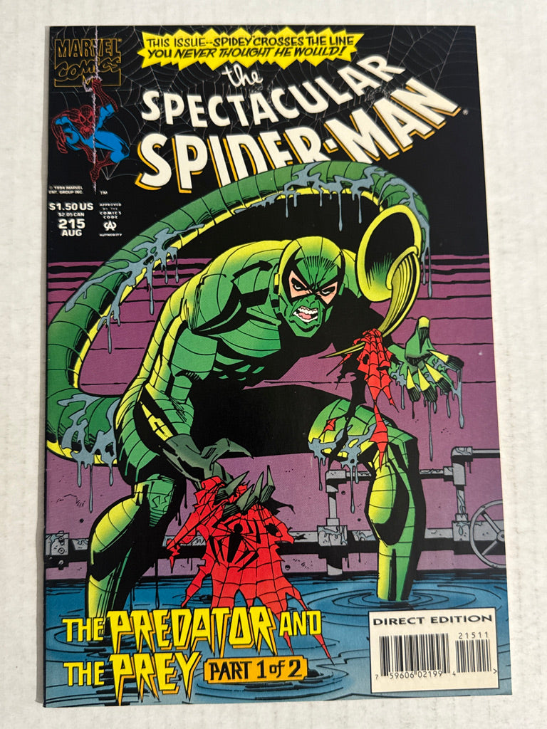 SPECTACULAR SPIDER-MAN #215