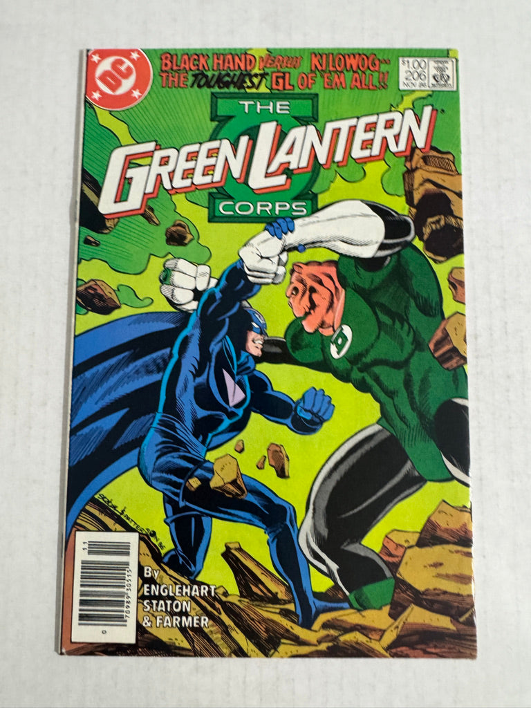 GREEN LANTERN CORPS #206 NM- CANADIAN PRICE VARIANT