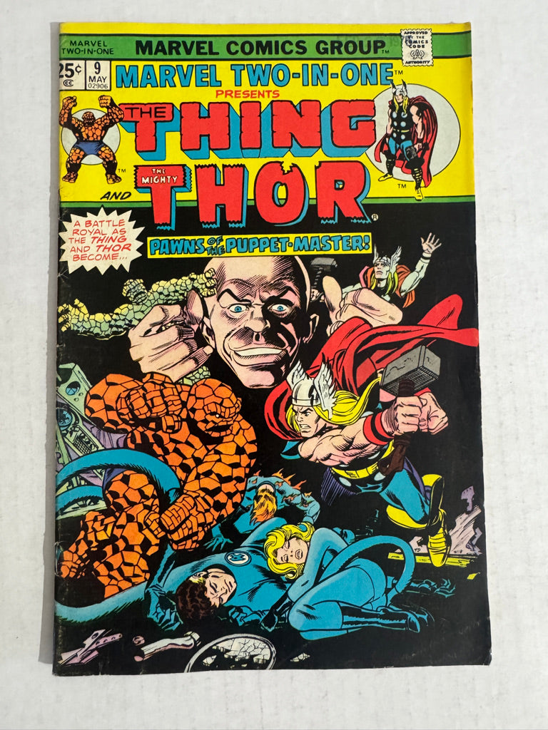 MARVEL TWO-IN-ONE #9 VG