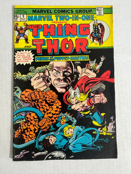 MARVEL TWO-IN-ONE #9 VG