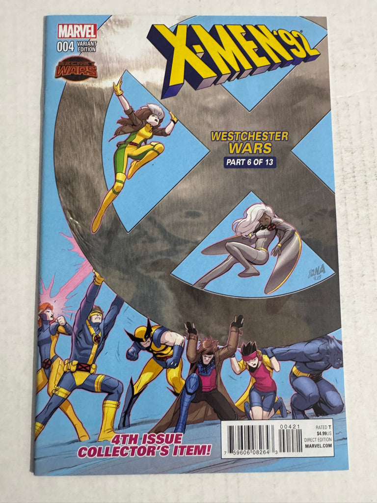 X-MEN '92 #4 NM 1:25 David Nakayama Variant