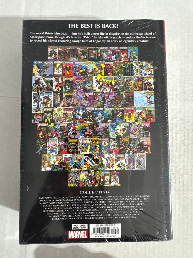 WOLVERINE Vol 2 OMNIBUS HC Sealed Jim Lee Cover