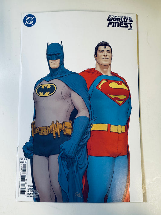 BATMAN / SUPERMAN: WORLD'S FINEST #50 NM Cover B Frank Quitely Variant