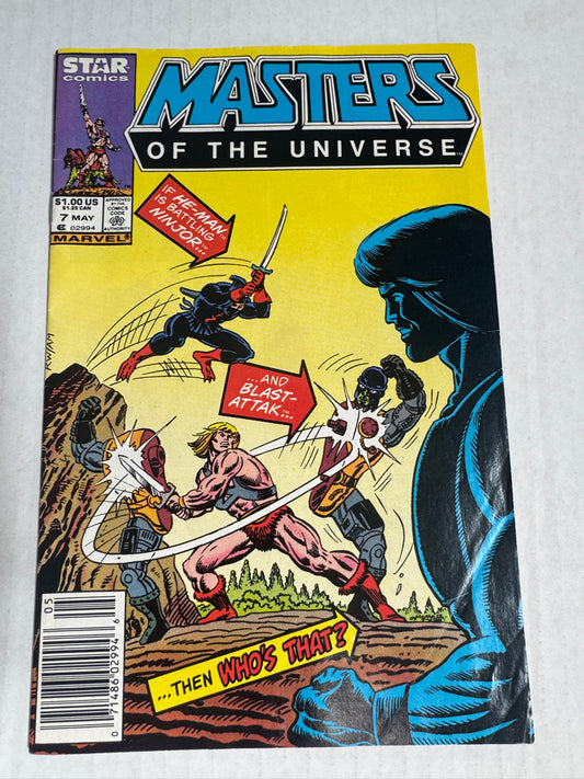 MASTERS OF THE UNIVERSE #7 VG+ NEWSSTAND