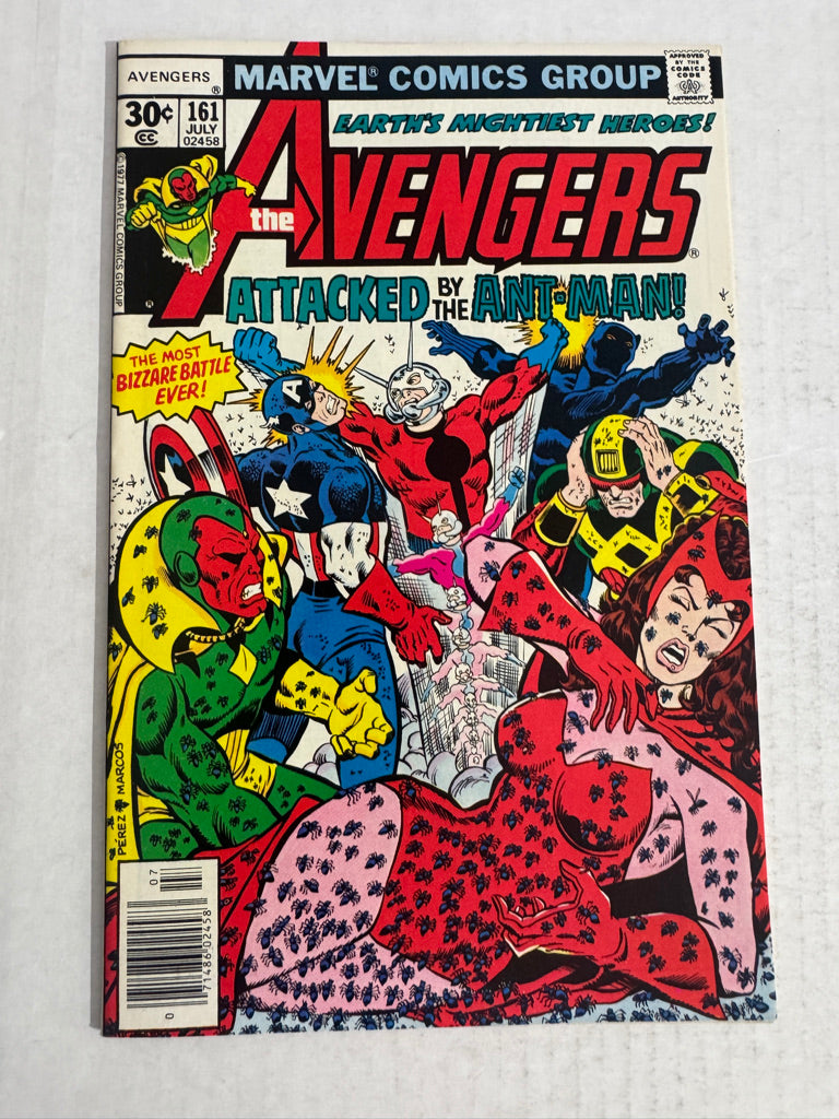 AVENGERS #161 NM Jack Kirby Cover