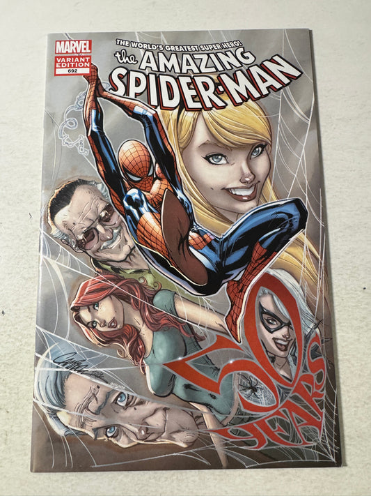 AMAZING SPIDER-MAN #692 VF/NM J Scott Campbell Fan Expo Variant LTD to 1000