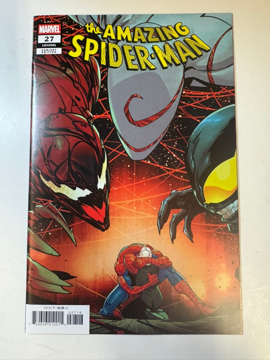 AMAZING SPIDER-MAN #27 NM 1:25 Daniele Di Nicuolo Variant