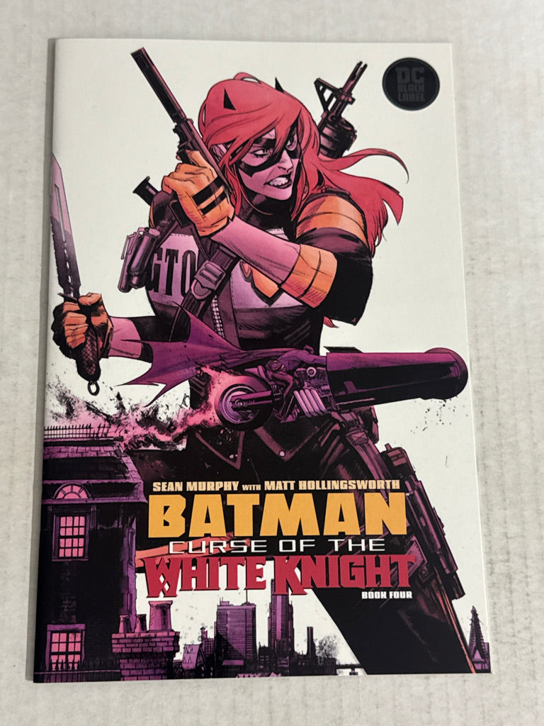 BATMAN CURSE OF THE WHITE KNIGHT #4 NM Sean Murphy Cover