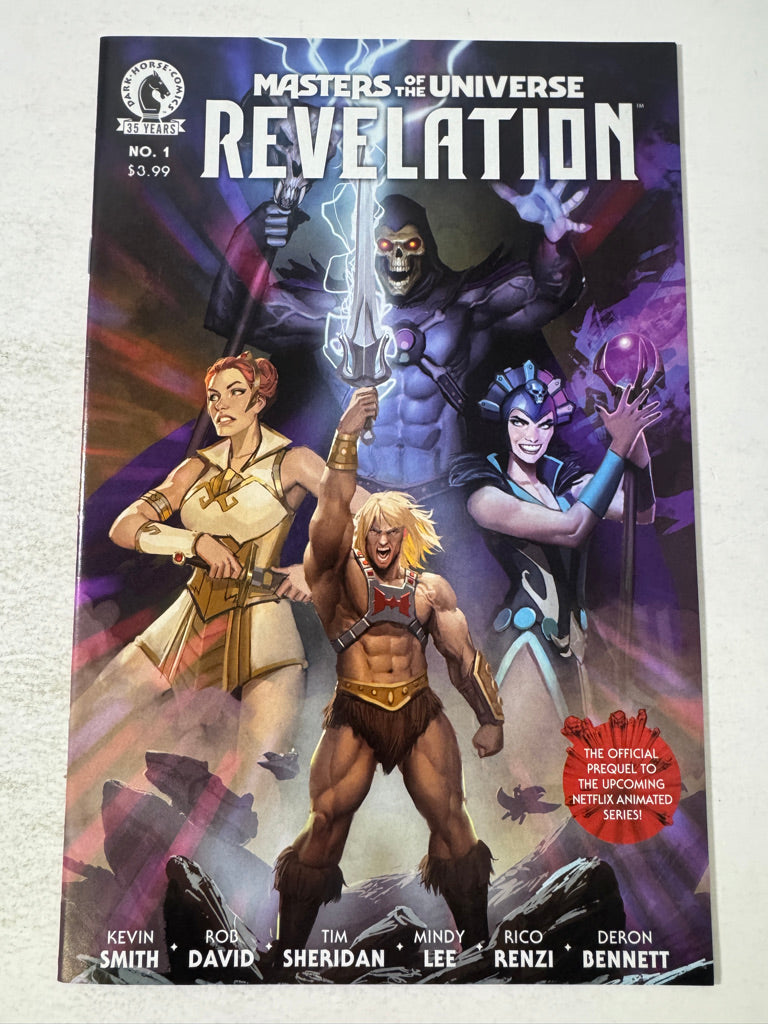 MASTERS OF THE UNIVERSE Revelation #1 NM Stjepan Sejic Cover