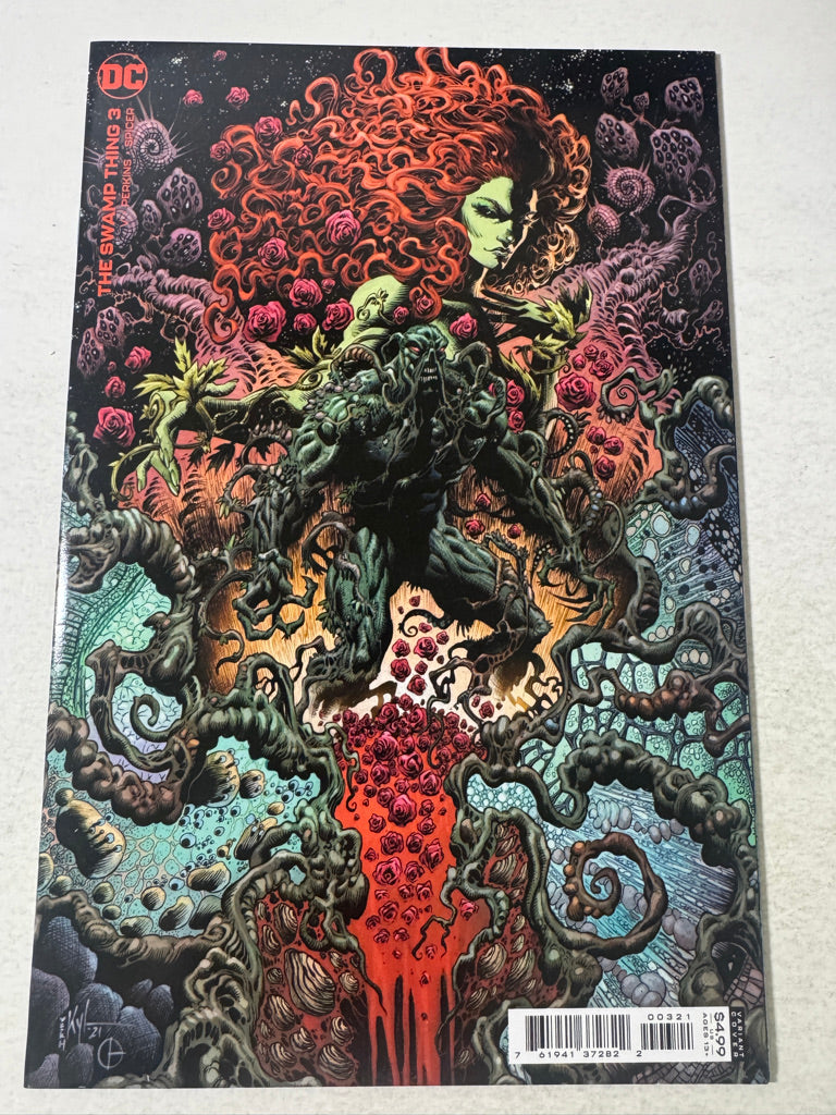 SWAMP THING #3 Vol 7 NM Kyle Hotz Variant