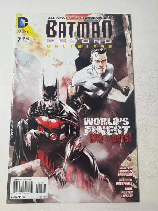 BATMAN BEYOND UNLIMITED #7 NM- Dustin Nguyen Cover