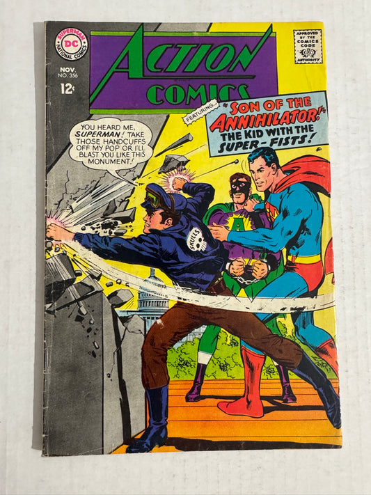 ACTION COMICS #356 VG Neal Adams Cover
