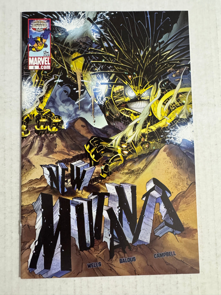 NEW MUTANTS #5 Vol 3 NM- Adam Kubert Cover