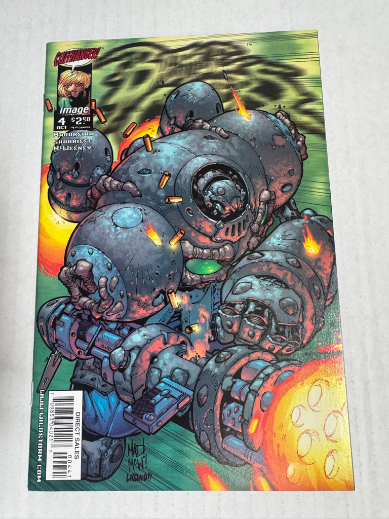 BATTLE CHASERS #4 NM- Joe Madureira Calebretto Cover