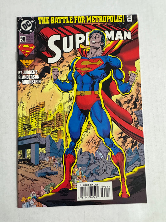 SUPERMAN #90 Vol 2 NM